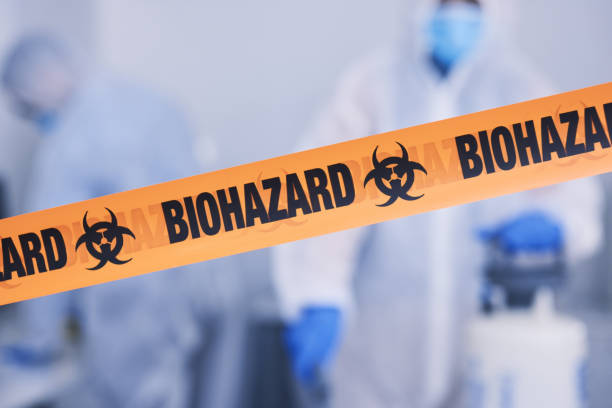 Professional Biohazard technician working in Rogers, TX